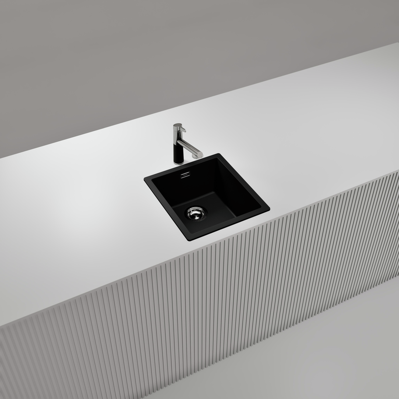 Dřez FORMHAUS D-100LS NERO